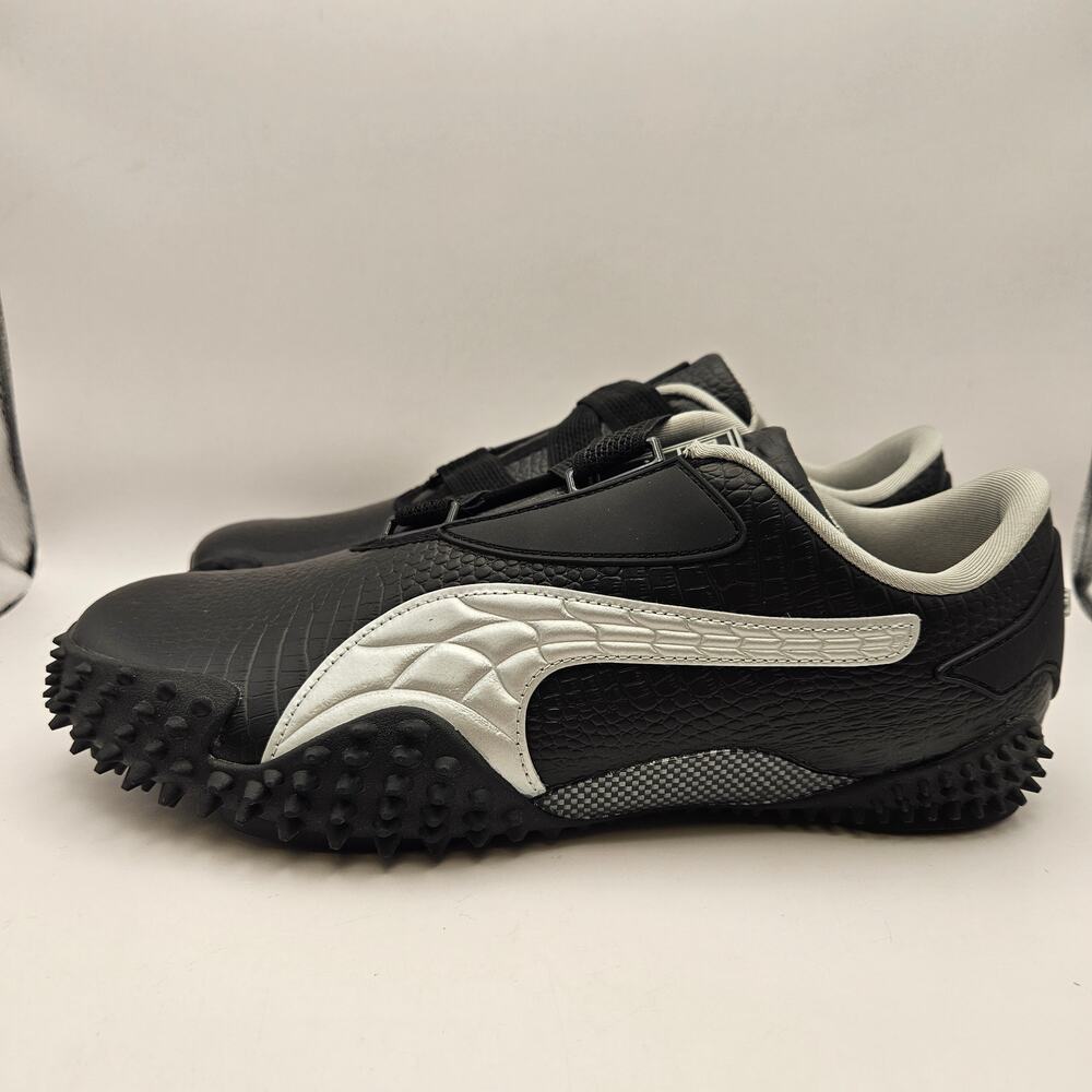 PUMA X A$AP ROCKY MEN'S 10 BLACK CROC MOSTRO 404408-01 SILVER CARBON NWOB - Picture 2 of 6